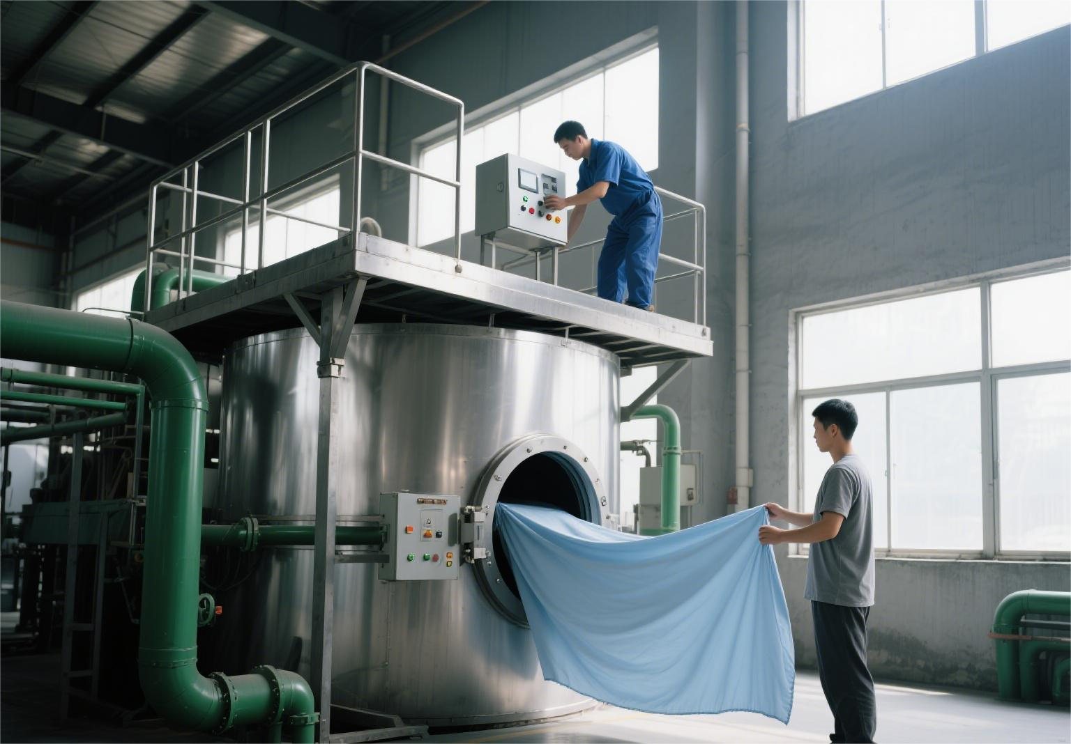 High-Temperature Polyester Dyeing